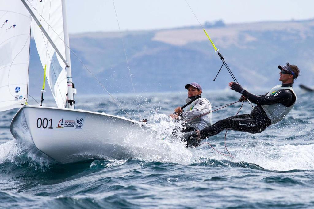 Mat Belcher and Willl Ryan (AUS11) - 2014 470 Men and Women World Championship © Nikos Alevromytis / Alen Photography http://www.alen.gr